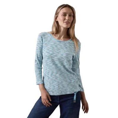 Abbildung von Cecil Gestreiftes Strickpullover, Damen, Größe: XL, Blau
