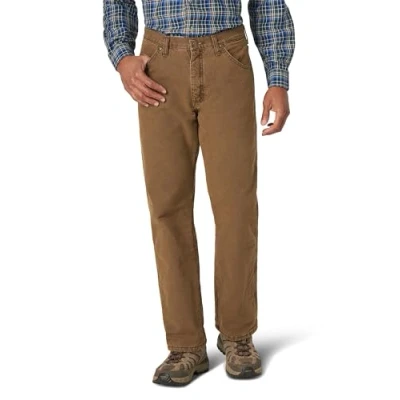 Abbildung von Wrangler Rugged Wear Woodland Herren Thermojeans Blau 30W / 30L