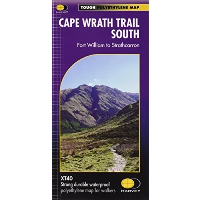 Abbildung von Cape Wrath Trail South XT40: Route Map: Fort William to Srathcarron (Trail Map XT40)