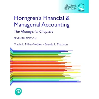 Abbildung von Horngren&#039;s Financial &amp; Managerial Accounting, The Chapters, Global Edition