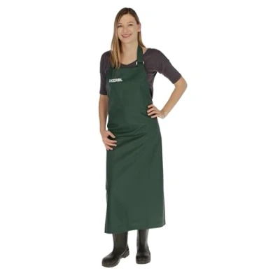 Abbildung von Kerbl Melkerschürze Premium Dunkelgrün 140x124cm