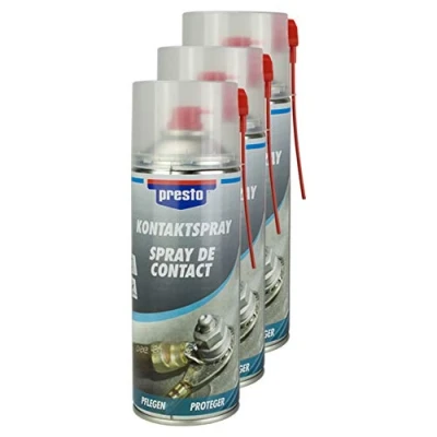 Abbildung von Presto 3X KONTAKTSPRAY Kontakt Spray KRICHSTROHM SPANNUNGSVERLUST 400 ml 157141