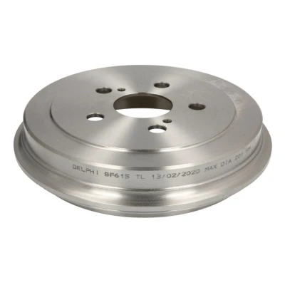 Abbildung von DELPHI BF615 Bremstrommel ohne ABS Sensorring, Radlager, Lager 282