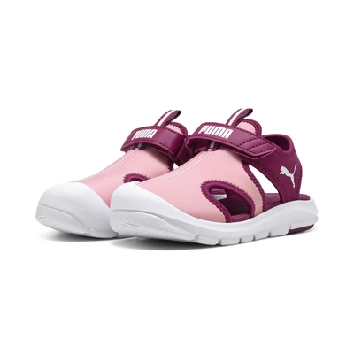 Abbildung von Puma FUN Racer Trekkingsandale für Kinder, Größe: 34.5, Pinkscape/berry/white Schuhe