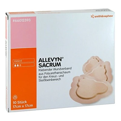 Abbildung von Allevyn Sacrum klein kontourierte Wundauflage