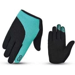 Abbildung von Langlebiger PU Leder Handschuh kombiniert mit Gel und EVA Polsterung bietet überlegenen Komfort Kontrolle.