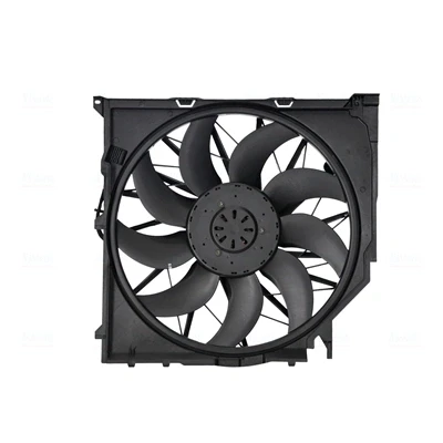Abbildung von NISSENS 85067 Lüfter 490mm mit Kühlerlüfterrahmen (Zarge) BMW: X3