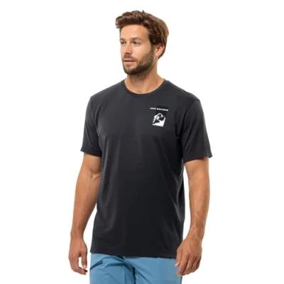 Abbildung von Jack Wolfskin Vonnan S/S Graphic Tshirt print, Herren, Größe: Medium, Phantom