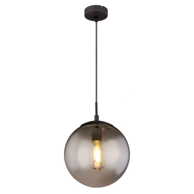 Abbildung von Globo Hängeleuchte Esszimmer Pendelleuchte Wohnzimmer Hängelampe Kugel, Glas, Glaskugel, modern, ohne Leuchtmittel, Lichtfarbe ist abhängig vom Pendellampe, Schlafzimmer, Küche, Flur