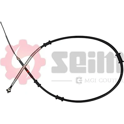 Abbildung von SEIM 554912 Handbremsseil hinten links, rechts 1850/1567 FIAT: Doblo II Kombi, Kasten / OPEL: Combo D Kombi