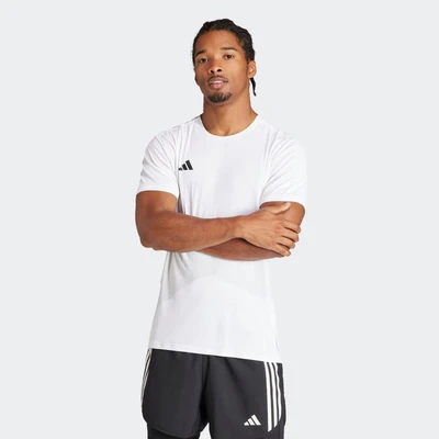Abbildung von adidas Adizero Lauf T Shirt Herren, leicht &amp; atmungsaktiv, weiss, Gr. S Perfekt für Training Wettkämpfe