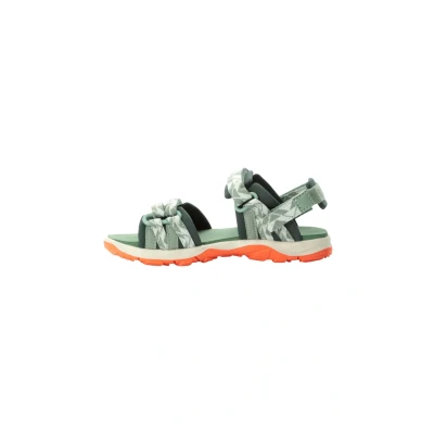 Abbildung von Jack Wolfskin 2 IN 1 Trekkingsandale für Kinder, Größe: 33, Mint leaf Schuhe