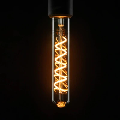 Abbildung von SEGULA LED Leuchtmittel Long Tube 185 Curved Spirale klar, E27, Warmweiß, dimmbar, E277, Spirale, klar