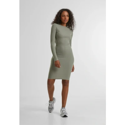 Abbildung von Urban Classics Etuikleid, Damen, Größe: XS, Paleolive