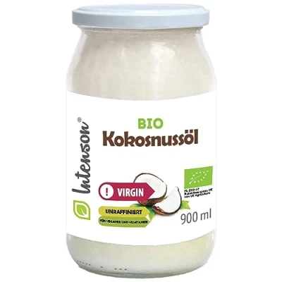 Abbildung von BIO Kokosöl, unraffiniert, kaltgepresst virgin 900ml Intenson