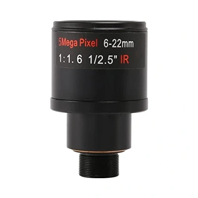 Abbildung von Styeleganc CCTV objektiv 1/2,5 6 22mm 5MP M12 montieren varioobjektiv F1.6 Fuer 4MP / CMOS/CCD Sensor IP/AHD Kamera
