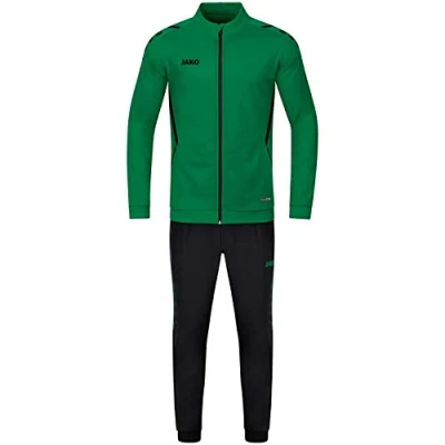 Abbildung von JAKO Kinder Trainingsanzug Polyester Challenge, Sportgrün/Schwarz, 164