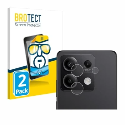 Abbildung von BROTECT (2 Stück Schutzfolie für Xiaomi Redmi Note 13 Pro 5G (NUR Kameraschutz) Displayschutz Folie Ultra Klar