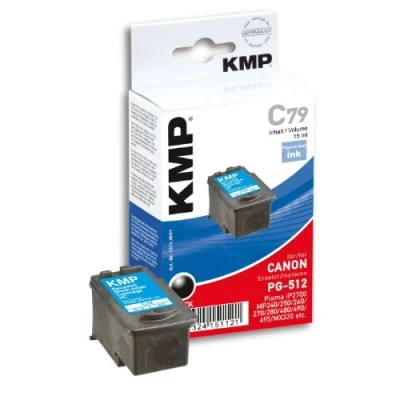 Abbildung von KMP Druckkopf C79 schwarz kompatibel zu Canon PG 512