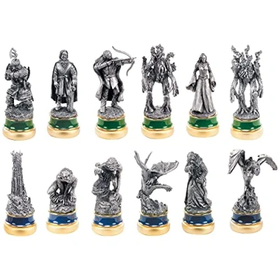Abbildung von Last Level Lord of The Rings Two Towers Chess Pieces (6+6) Marke