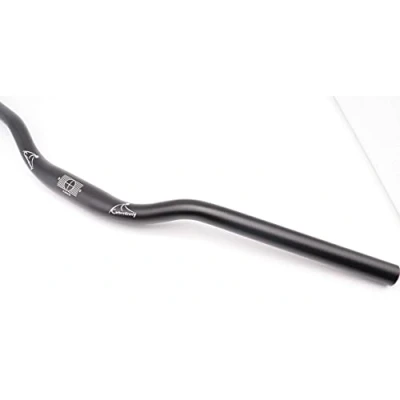 Abbildung von Fahrradlenker MTB Lenker Riser Bar Ergo Handlebar Alu Ø 31,8 mm 620 700 720 780 schwarz matt (700 mm)