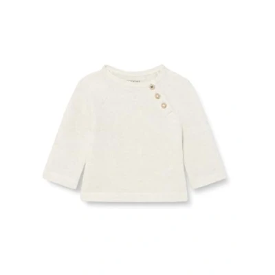 Abbildung von Noppies Langarm Barre Strickpullover für Kinder, Größe: 50, Oatmeal