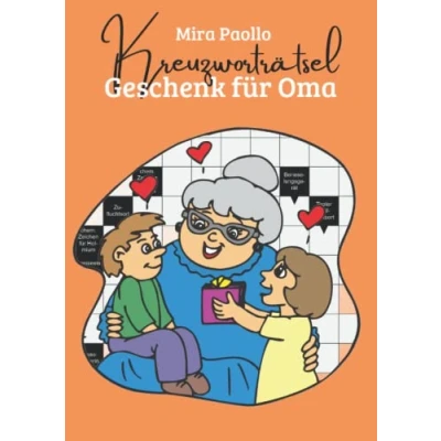 Abbildung von Kreuzworträtsel Geschenk für Oma: Große Schrift Senioren Rätselbuch mit extra großem Druck Ideale Geschenkidee die beste Oma der Welt