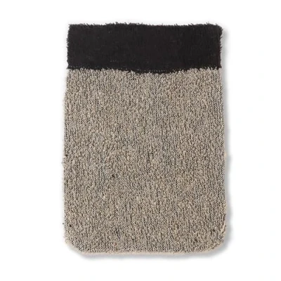 Abbildung von Eco Bath London Natursisal Hanf Badehandschuh schwarz 65g