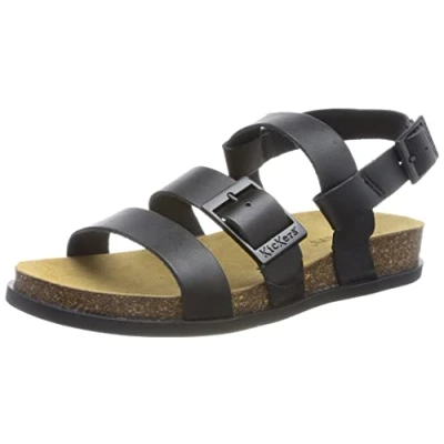 Abbildung von Kickers Alana Riemensandalette, Damen, Größe: 37, Noir Schuhe