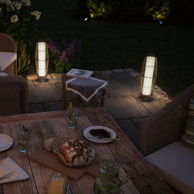 Abbildung von Paulmann LED Gartenleuchte &quot;Plug&amp;Shine&quot;, 1 flammig, Leuchtmittel Modul fest integriert, Modul, 3000K 24V IP44 60*20cm