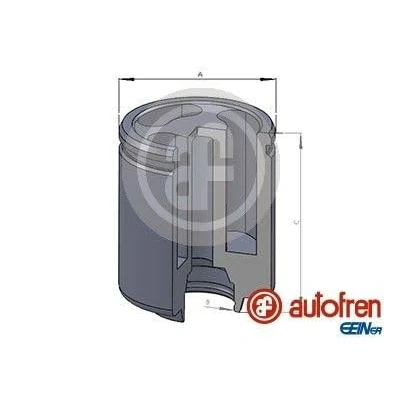 Abbildung von AUTOFREN SEINSA D025627 Kolben, Bremssattel 60 Hinterachse BREMBO
