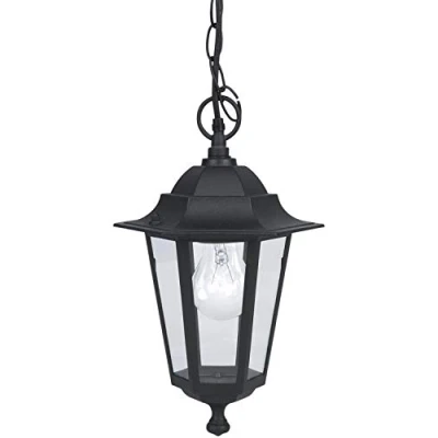 Abbildung von Eglo 22471 Aussenleuchte LATERNA 4 schwarz, E27 max. 1X40W H:90cm Ø20,5cm