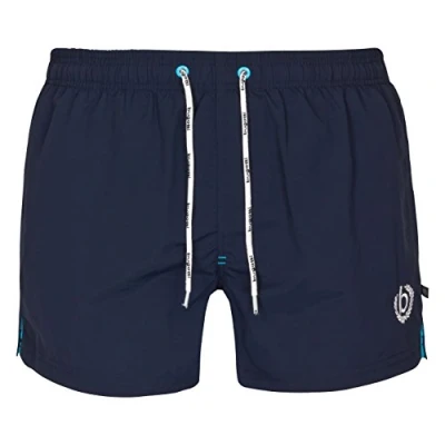 Abbildung von bugatti® Moderne Herren Badeshort, Marineblau in Größe XL