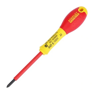 Abbildung von Stanley Fatmax Insulated Screwdriver VDE PH0x75 mm, 1000V (with blister)