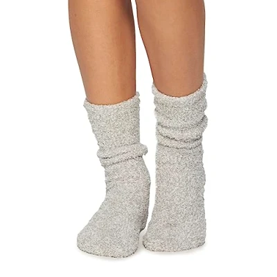 Abbildung von Barefoot Dreams Cozychic Melierte Socken Für Damen Einheitsgröße Auster