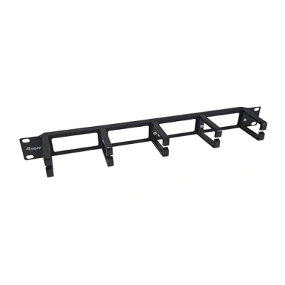 Abbildung von Equip 327315 19 Zoll Rackmontage Kabelmanagement Panel, schwarz