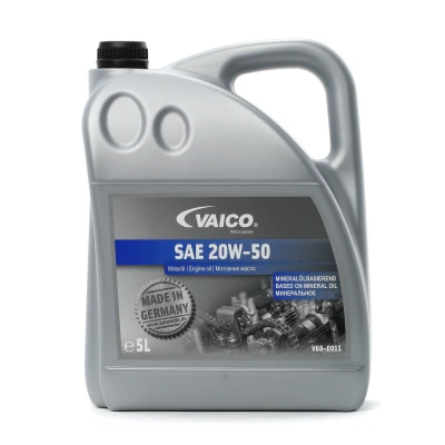 Abbildung von Vaico 20W 50 5l Motoröl V60 0011 VOLKSWAGEN: Polo IV Schrägheck, Golf 4 5 AUDI: A3 A4 B6 Avant, B7 Avant