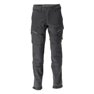Abbildung von MASCOT Hose mit Knietaschen Schwarz Customized 22279 605 09 Größe 82C52