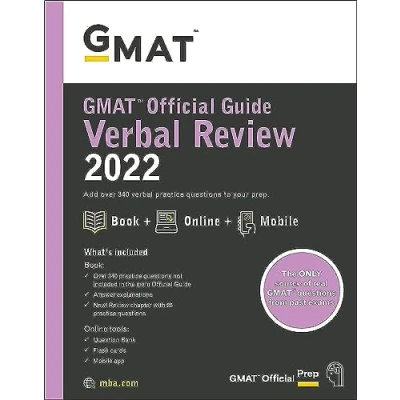 Abbildung von GMAT Official Guide Verbal Review 2022: Book + Online Question Bank