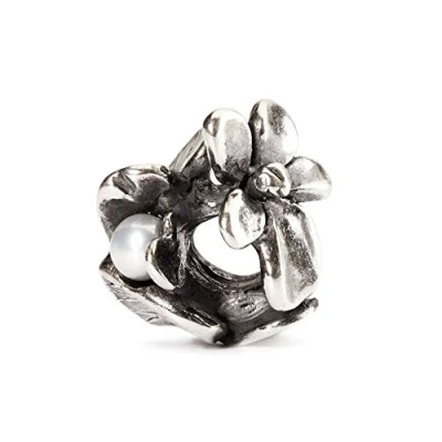Abbildung von Trollbeads Damen Bead 925 Sterling Silber weiß TAGBE 00028