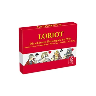 Abbildung von ASS Altenburger Spiel, Familienspiel 22571007 Loriot Rommé,