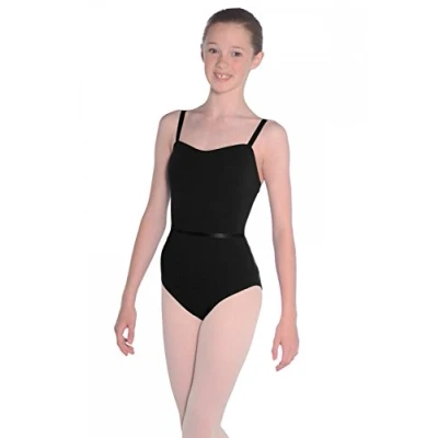 Abbildung von Roch Valley CMajor ärmelloses Ballett Trikot aus Baumwolle Schwarz 3 (36)