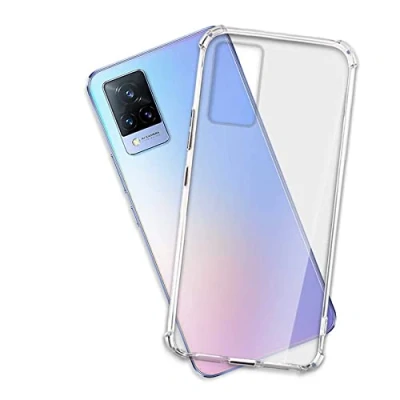 Abbildung von mtb more energy® Case Soft Armor kompatibel mit vivo V21 4G, 5G (6.44&#039;&#039;) verstärkte Ecken Kameraschutz 1,5mm TPU Schutz Hülle Cover Tasche Handyhülle