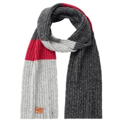 Abbildung von camel active Schal, Herren, Größe: One Size, Cold grey melange