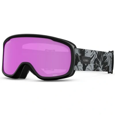 Abbildung von Giro Moxie 2IN1 Skibrille, Größe: One Size, Black/grey botanical/amber pink