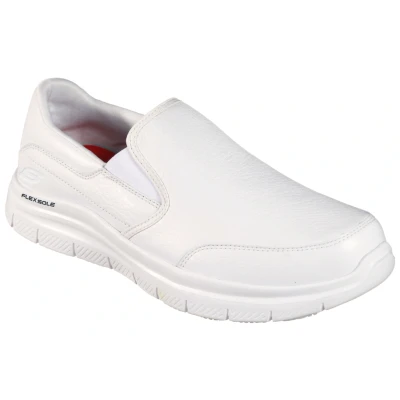 Abbildung von Skechers Berufsschuh &quot;FLEX ADVANTAGE SR&quot;, Slipper für Gastronomie, Pflege, Krankenhaus mit Stretcheinsatz