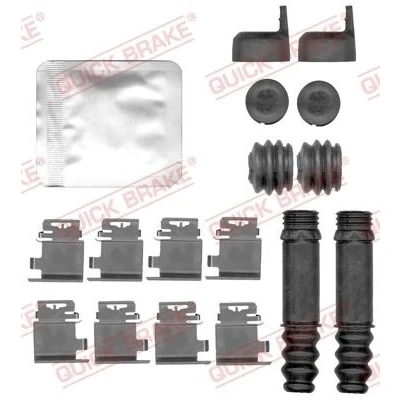 Abbildung von QUICK BRAKE 109 0159 Zubehörsatz, Scheibenbremsbelag FIAT: Ducato III Pritsche / Fahrgestell, Bus, Kastenwagen