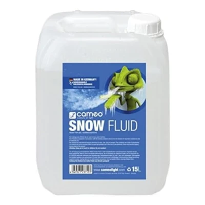Abbildung von Cameo SNOW FLUID 15 L Spezialfluid für Schneemaschinen zur Erzeugung von Schaum 15l