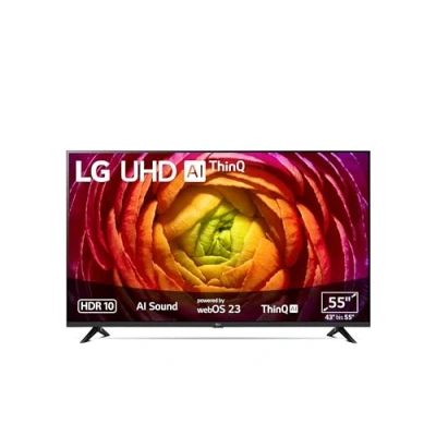 Abbildung von LG 55UR74006LB 140 cm (55 Zoll) UHD Fernseher (Active HDR, 60 Hz, Smart TV) [Modelljahr 2023]