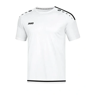 Abbildung von JAKO Herren Striker 2.0 Ka Trikot, Weiß/Schwarz, 4XL EU